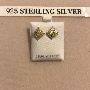 Sterling silver earring